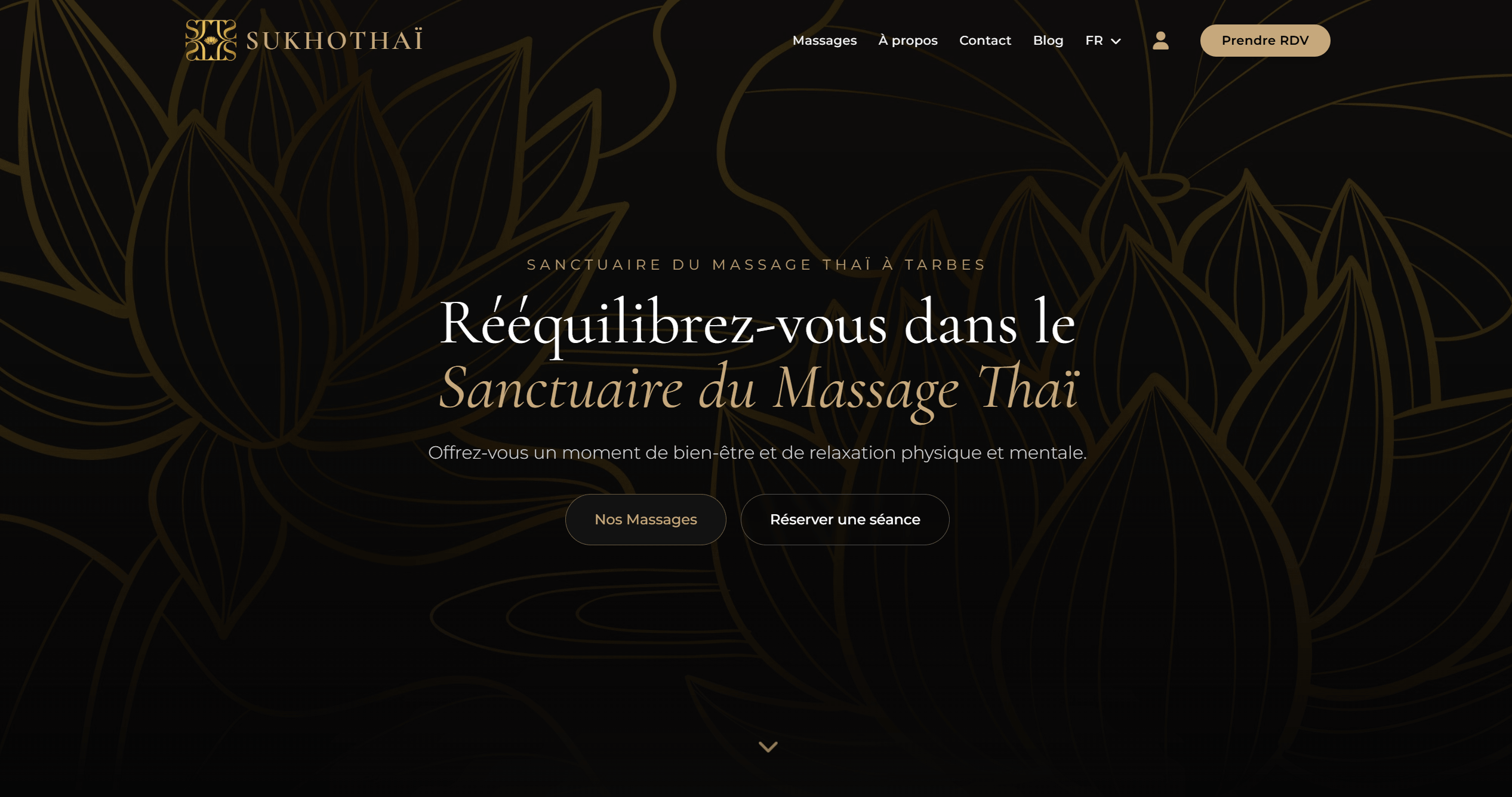 Aperçu du site Chez Sukhothai